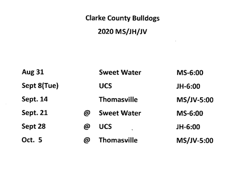 Schedule 